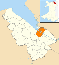 2024 Wales Flintshire Community Connah's Quay map
